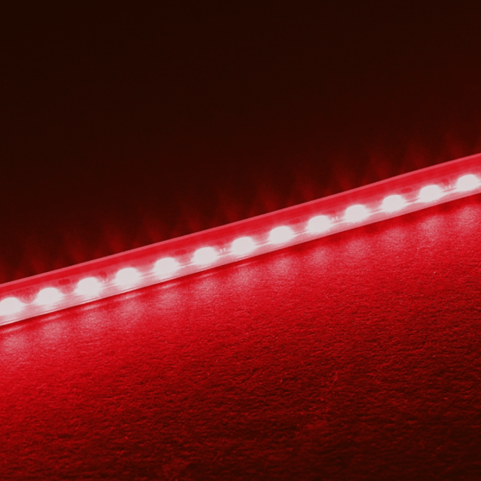 Osvetlitev POLARUS MICRO 1LED, rdeča