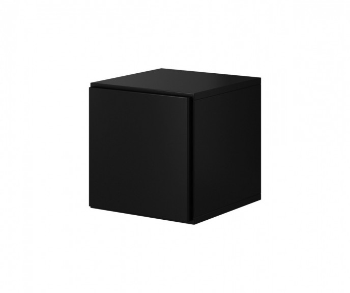 Stenska omara ROCO kvadrat, črna