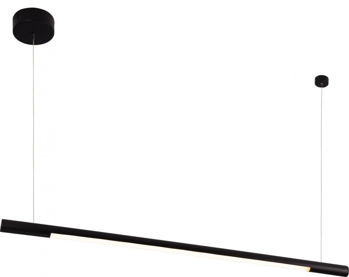Viseča svetilka ORGANIC HORIZON P0354, 100 cm, črna
