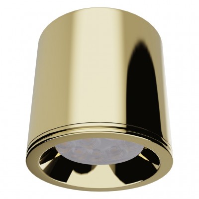 Stropna svetilka FORM C0217, IP65, zlata