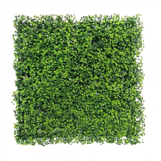 Green wall - umetna zelena stena EYELASH, 50x50 cm, UV zaščita