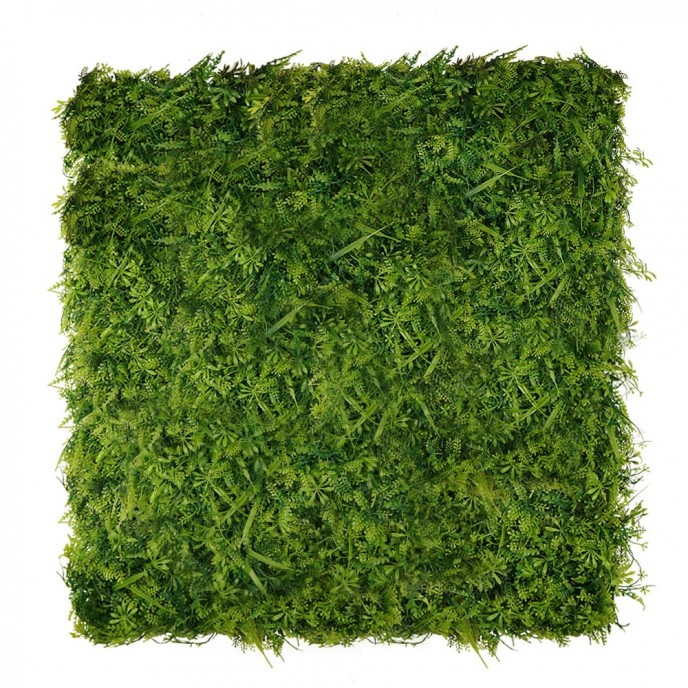 Green wall - umetna zelena stena WRONOG, 50x50 cm