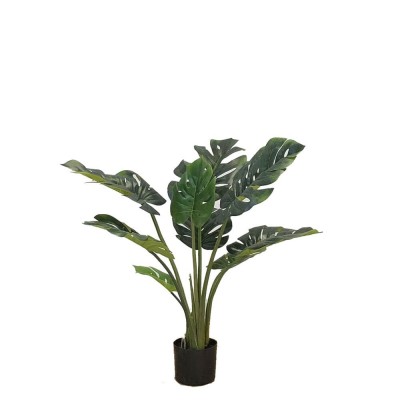 Umetna rastlina MONSTERA M v loncu, 120 cm