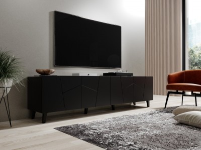 TV omarica ETNA, 200 cm, črna