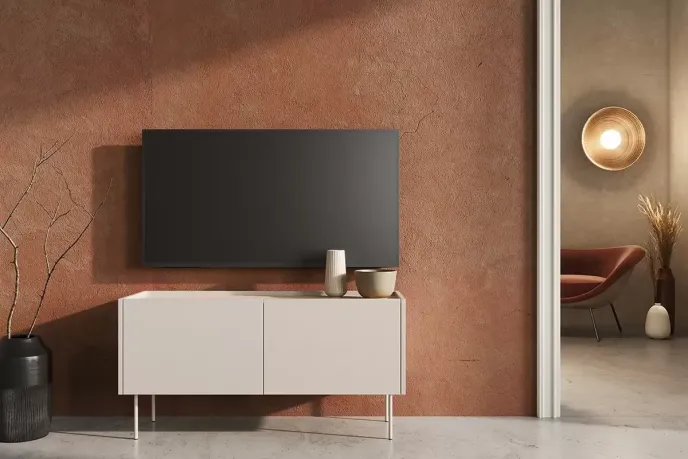 TV omarica DESIN, 150 cm, kašmir/hrast nagano