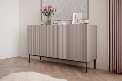 Komoda NICOLE, 150 cm, antic roza