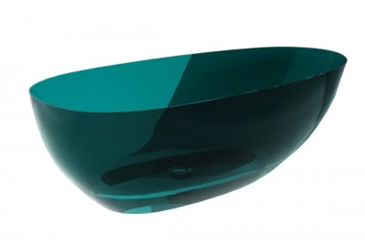 Transparentna samostoječa kad XARA, ocean breeze, 160 x 75 cm