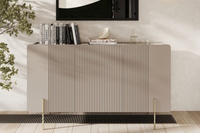 Komoda MALMI, 150 cm, kašmir/crema bianca