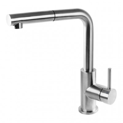 Kuhinjska armatura za pomivalno korito ALBANY III, inox