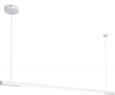 Viseča svetilka ORGANIC HORIZON P0357D, bela, 100 cm, možnost zatemnitve
