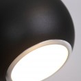 Viseča svetilka DROP P0233, črna