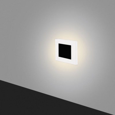 Stenska svetilka LESEL 008B črna