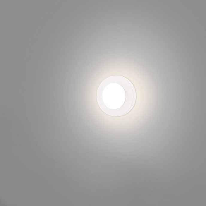 Stenska svetilka LESEL 009B bela