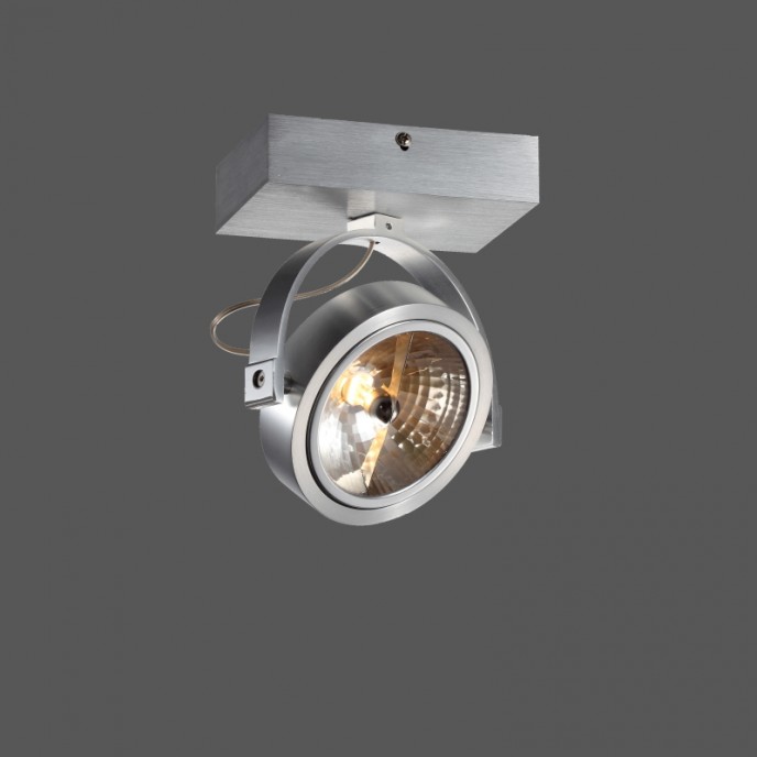 Reflektor LIRIO 128/1, brušen aluminij