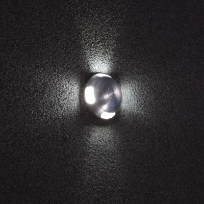 Stenska svetilka LIVIA 007/4 aluminij