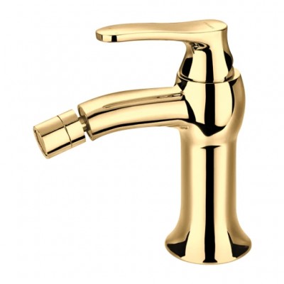 Kopalniška armatura za bide ART DECO, zlata sijaj