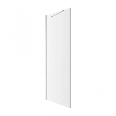 Stranska stena tuš kabine MANHATTAN, 100 cm, krom/prozorno steklo