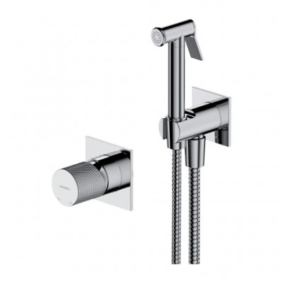 Higienski tuš podometni set CONTOUR, krom