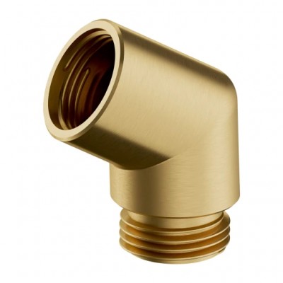 Adapter za ročno prho, brušeno zlato