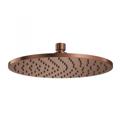 Pršna glava SLIMLINE, ø25 cm, brušen baker