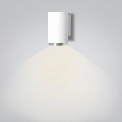 Stenska svetilka RETI/K 8130S/1, bela/aluminij