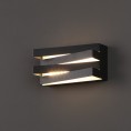 Stenska LED svetilka ARAXA W0178, črna
