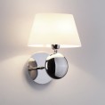Stenska svetilka NAPOLEON W0121, bela/ krom