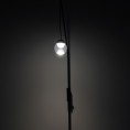 Stenska LED svetilka ZOOM W0269, črna